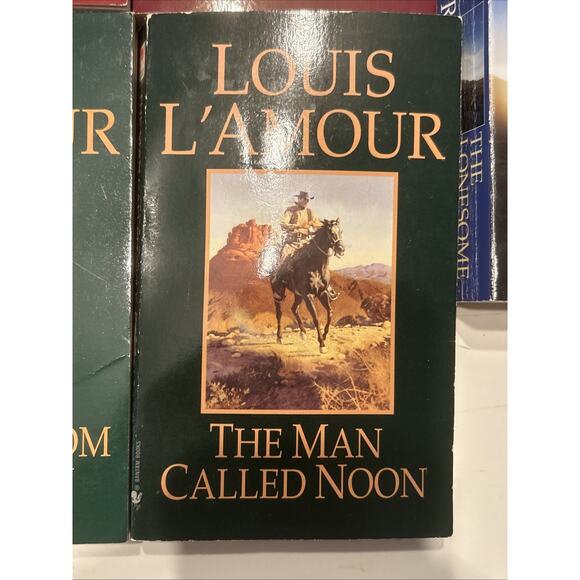 Lot of 5 Louis L' Amour Paperbacks Western Fiction Mass Market - Picture 5 of 11